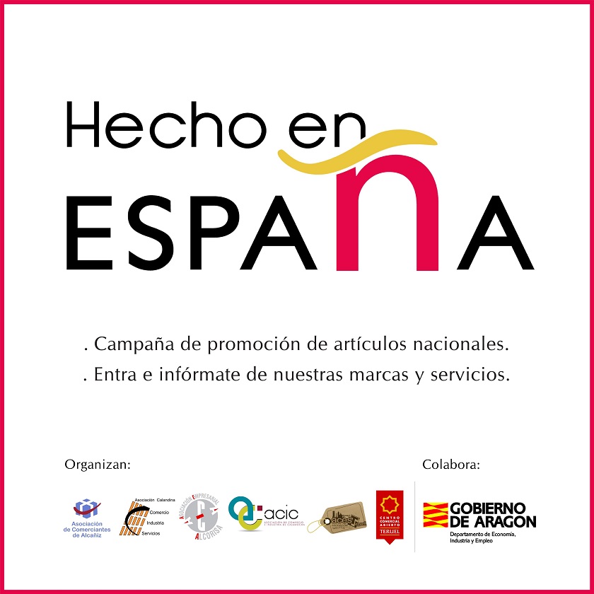 Los comercios de Teruel apoyan los productos HECHOS EN ESPAÑA